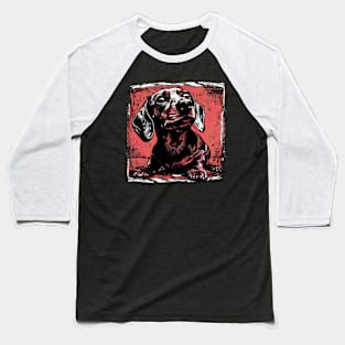 Dachshund Baseball T-Shirt